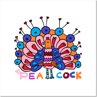 Peacock Bird Posters and Art